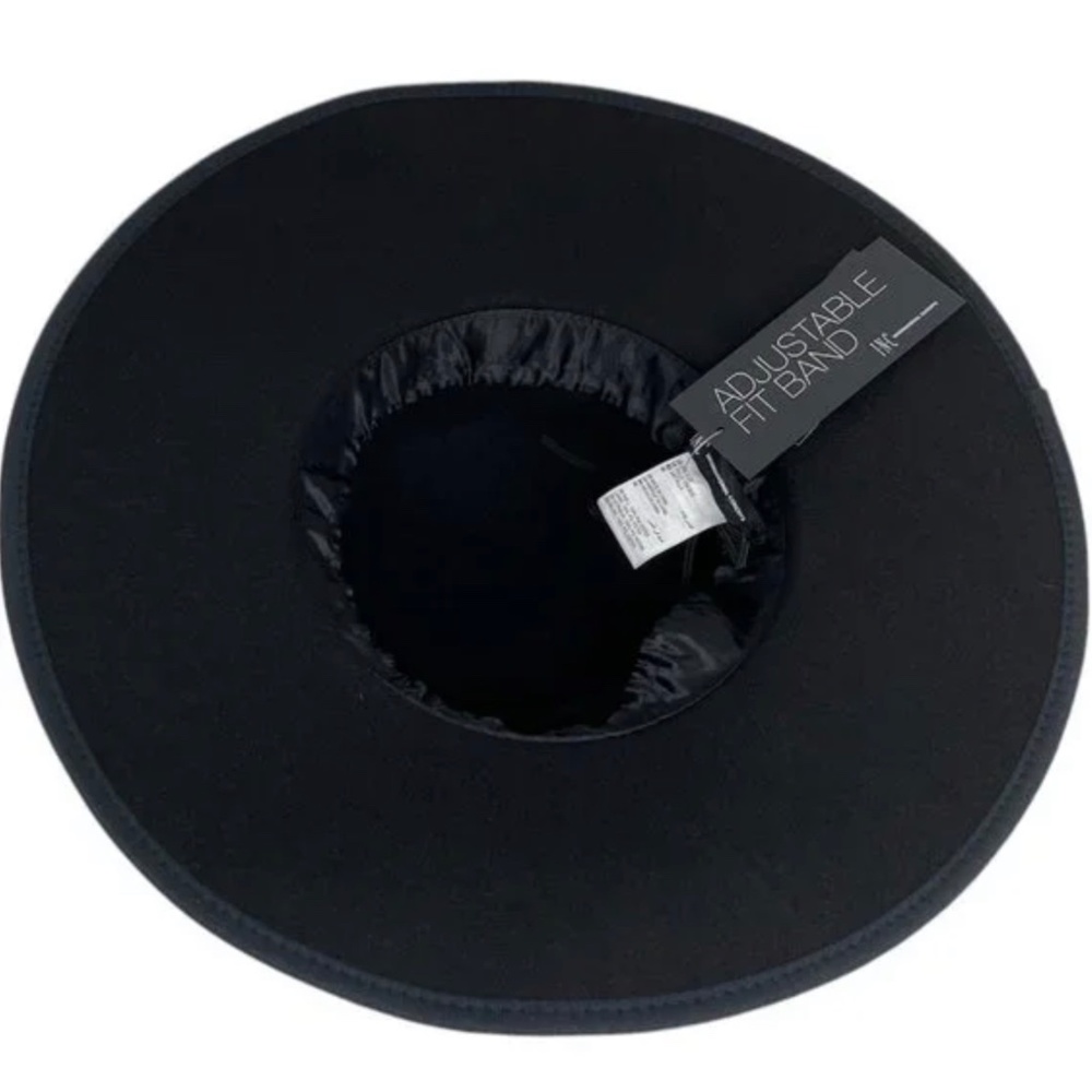 I.N.C. International Concepts Chain Detail Felt Floppy Hat in Chocolate Brown - Picture 3 of 4